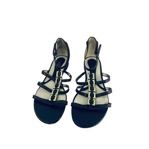 Neutralizers Black and gold (Farah)sandals 6.5M